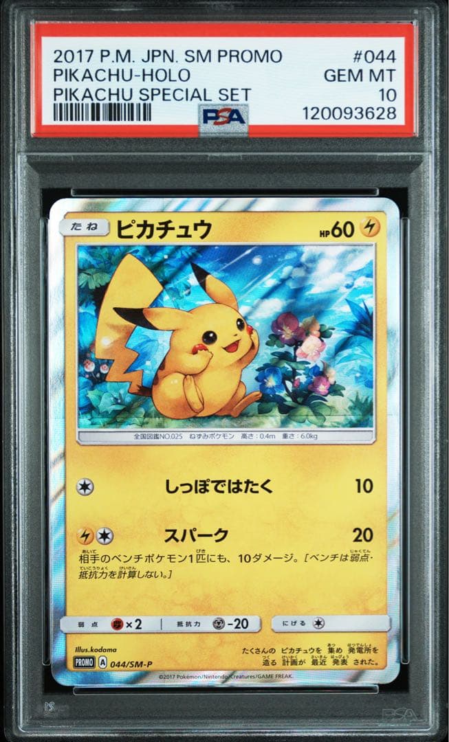 psa10 連番　ピカチュウ PROMO 044/SM-P 179/SM-P