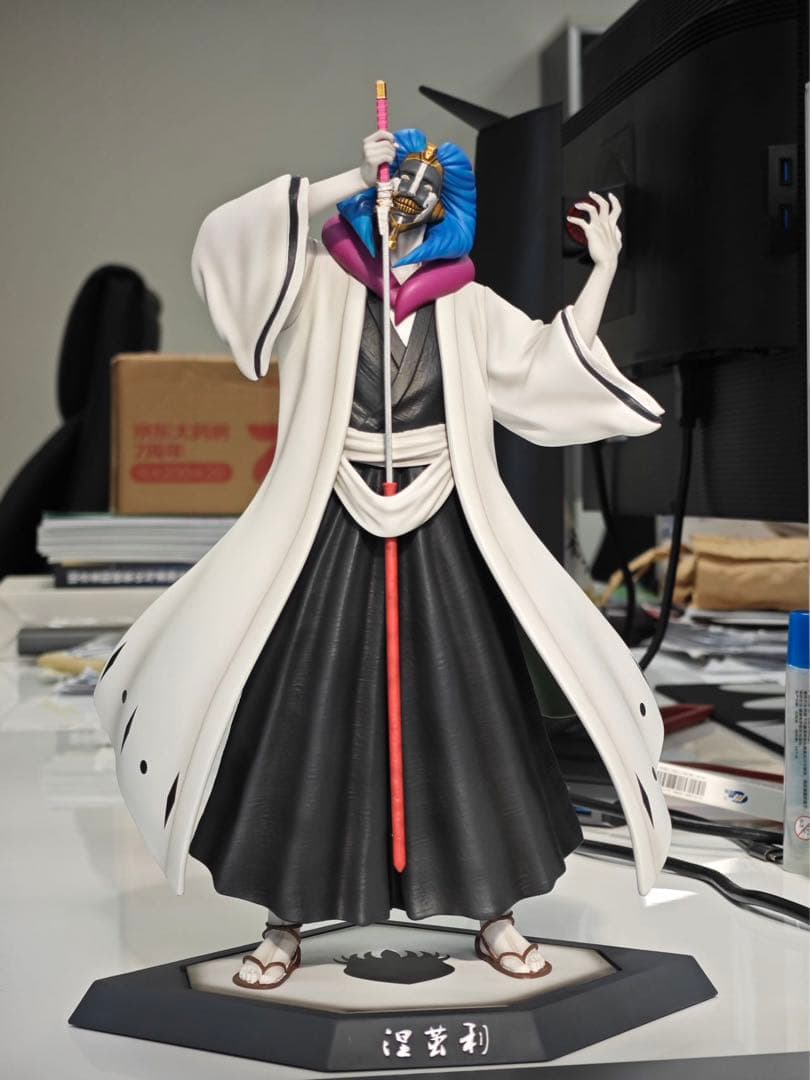 BLEACH 黒衣少年図 涅ネム ガレージキット スタチュー②