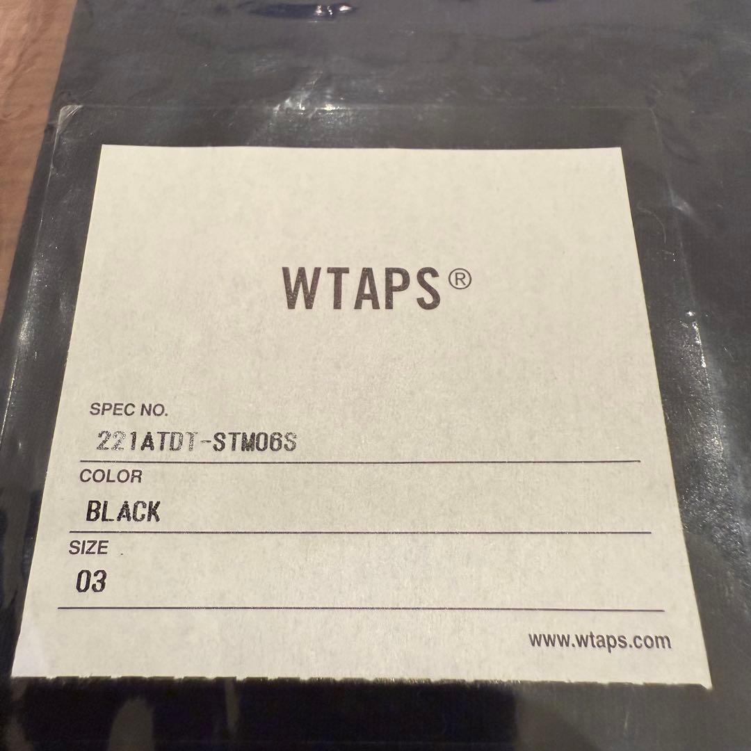 【新品・L】WTAPS URBAN TERRITORY BLACK Tシャツ 黒