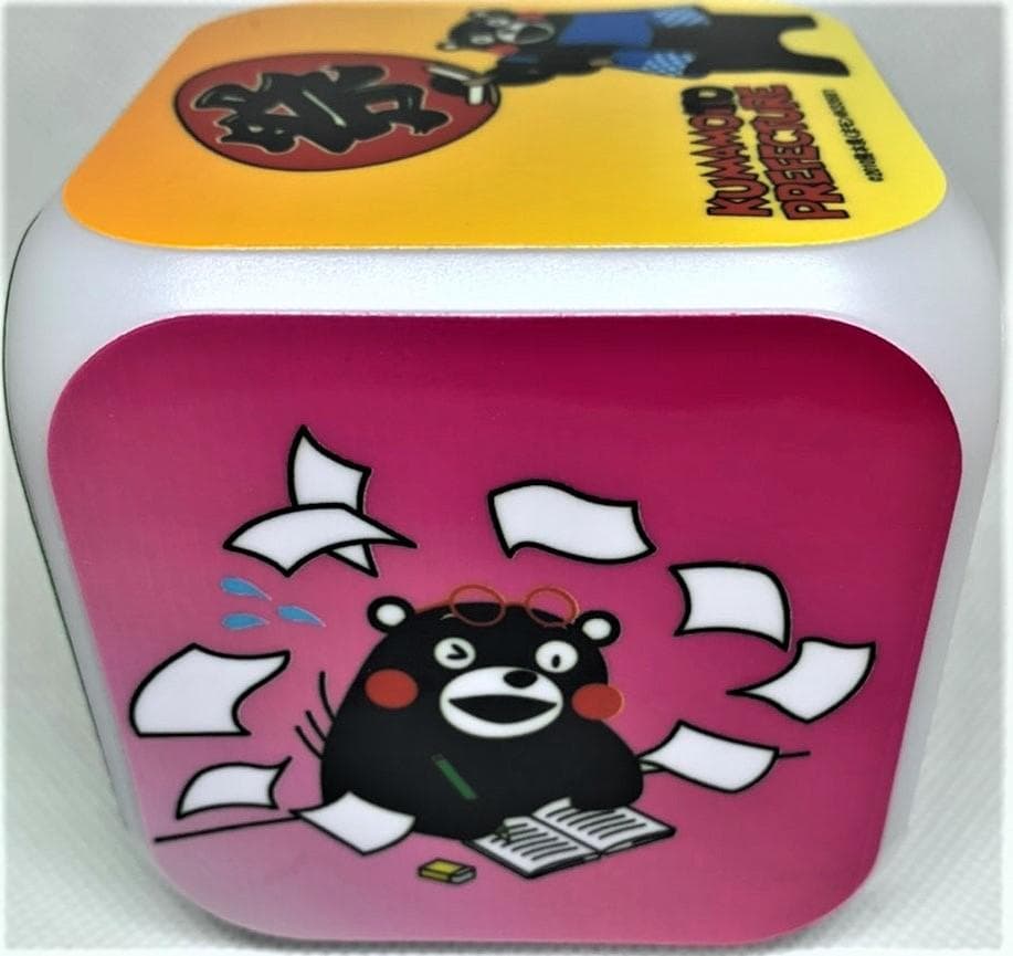 くまモン・キューブ型デジタル時計（２２個＋２個）