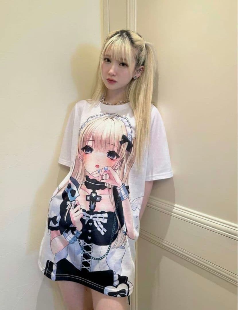 金子理江　れいりえ　REIRIE ビビちゃん　コラボTシャツ