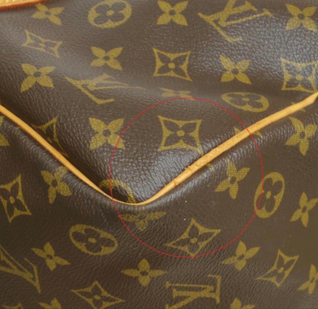 LouisVuittonルイヴィトン ダークブラウン モノグラム ボストンバッグ