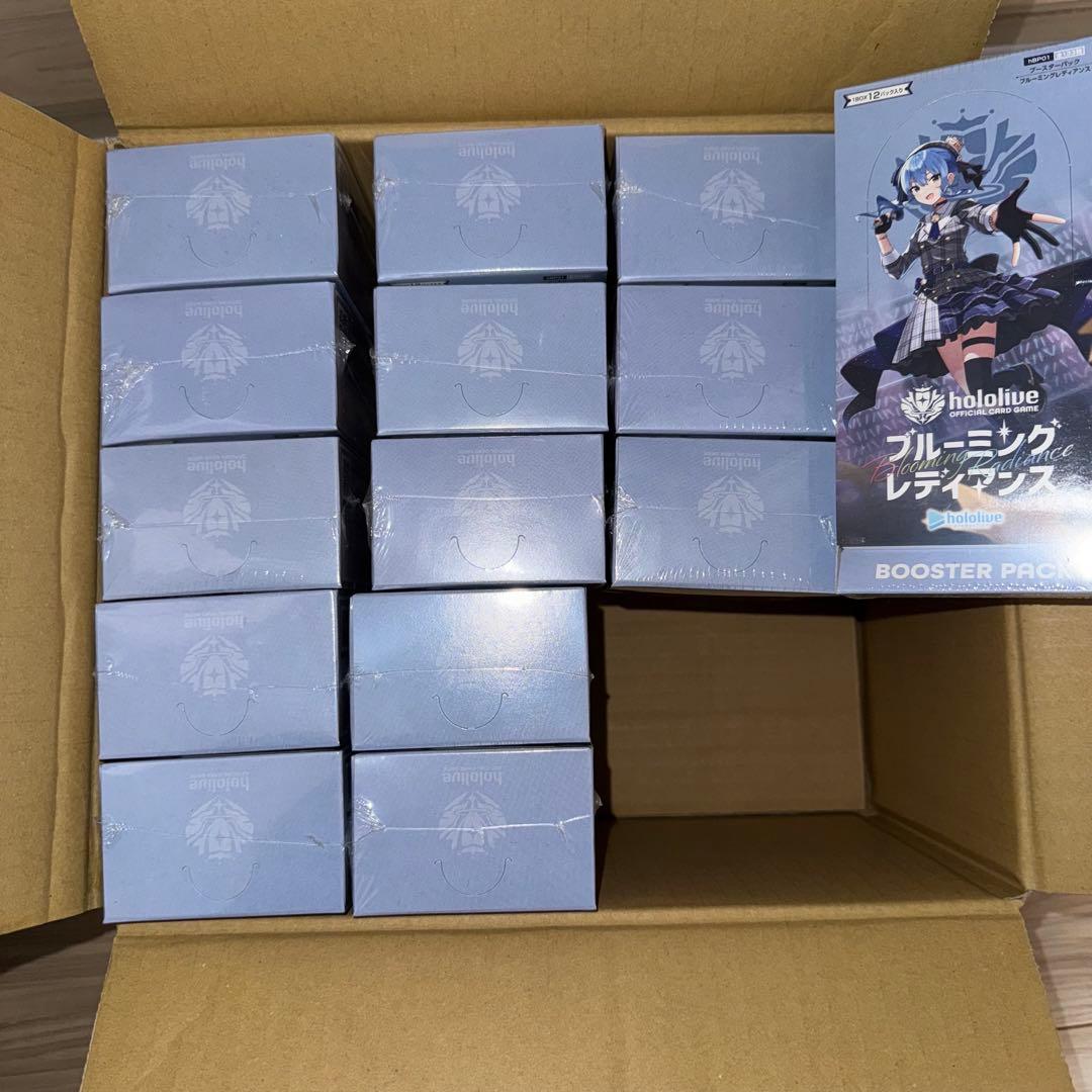 新品未開封 hololive ホロライブ ブルーミングレディアンス 14BOX