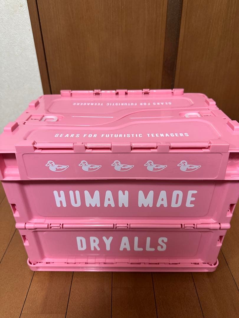 humanmade ヒューマンメイド コンテナ ピンク　20L
