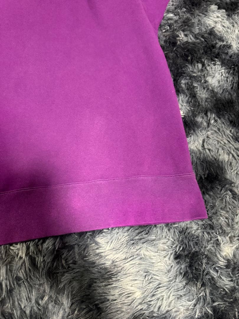 90S BAPE シャークフード パーカー 紫