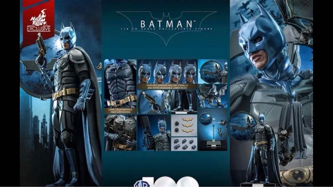 ★絶版レア★￼ワーナー100周年限定 バットマン ダークナイト ホットトイズ