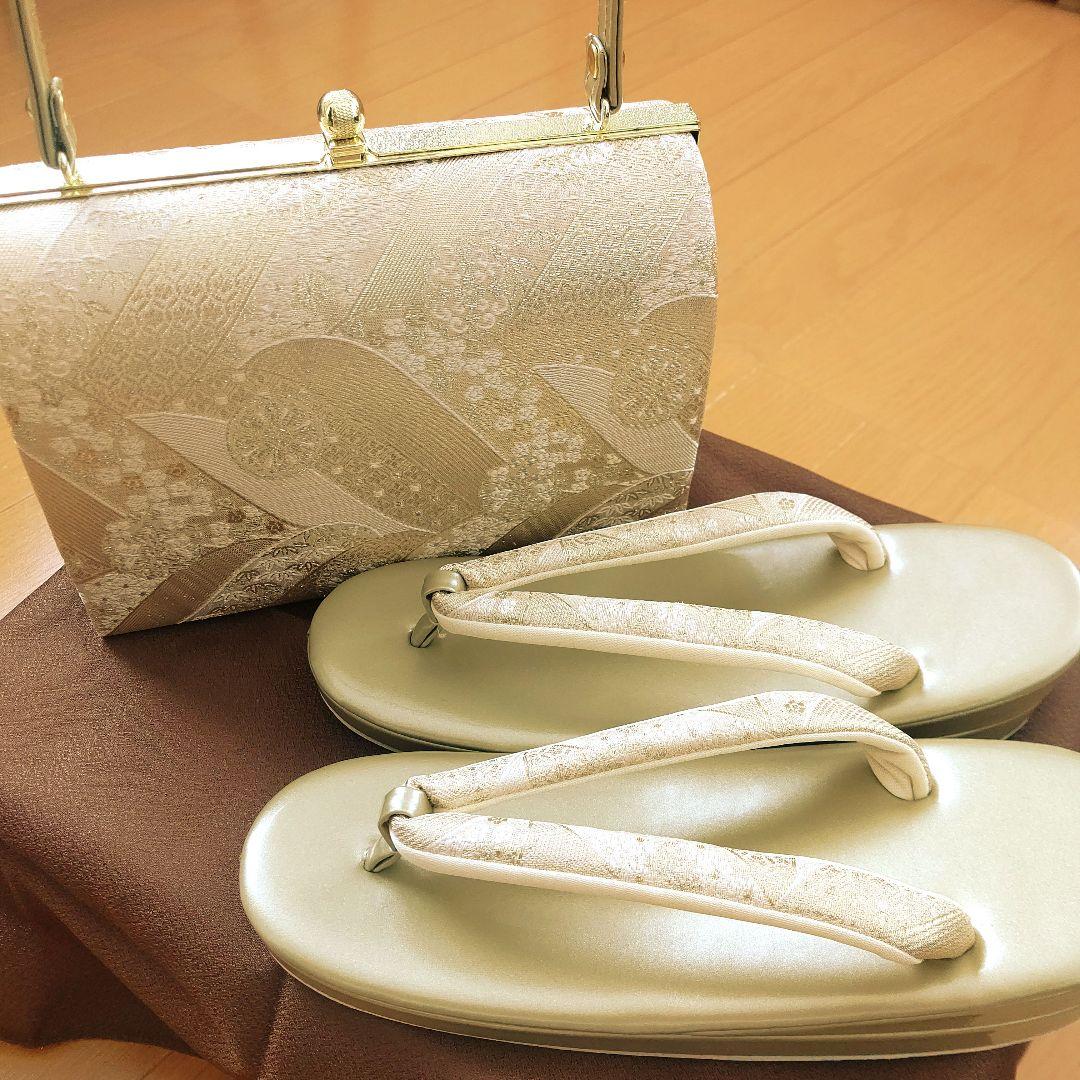 和装用、フォーマル、ハンドバッグと草履セット