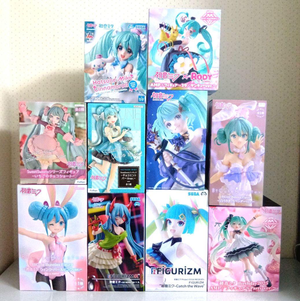 初音ミク　フィギュア　10点