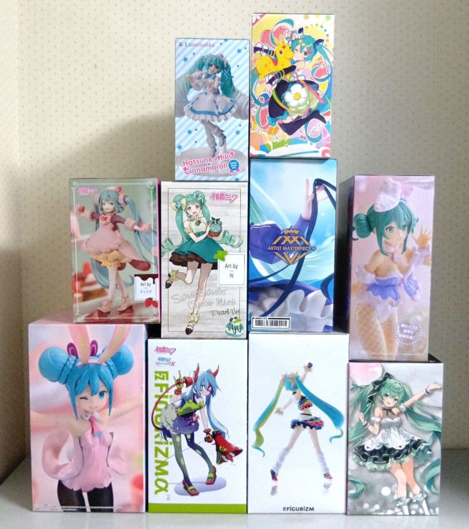 初音ミク　フィギュア　10点