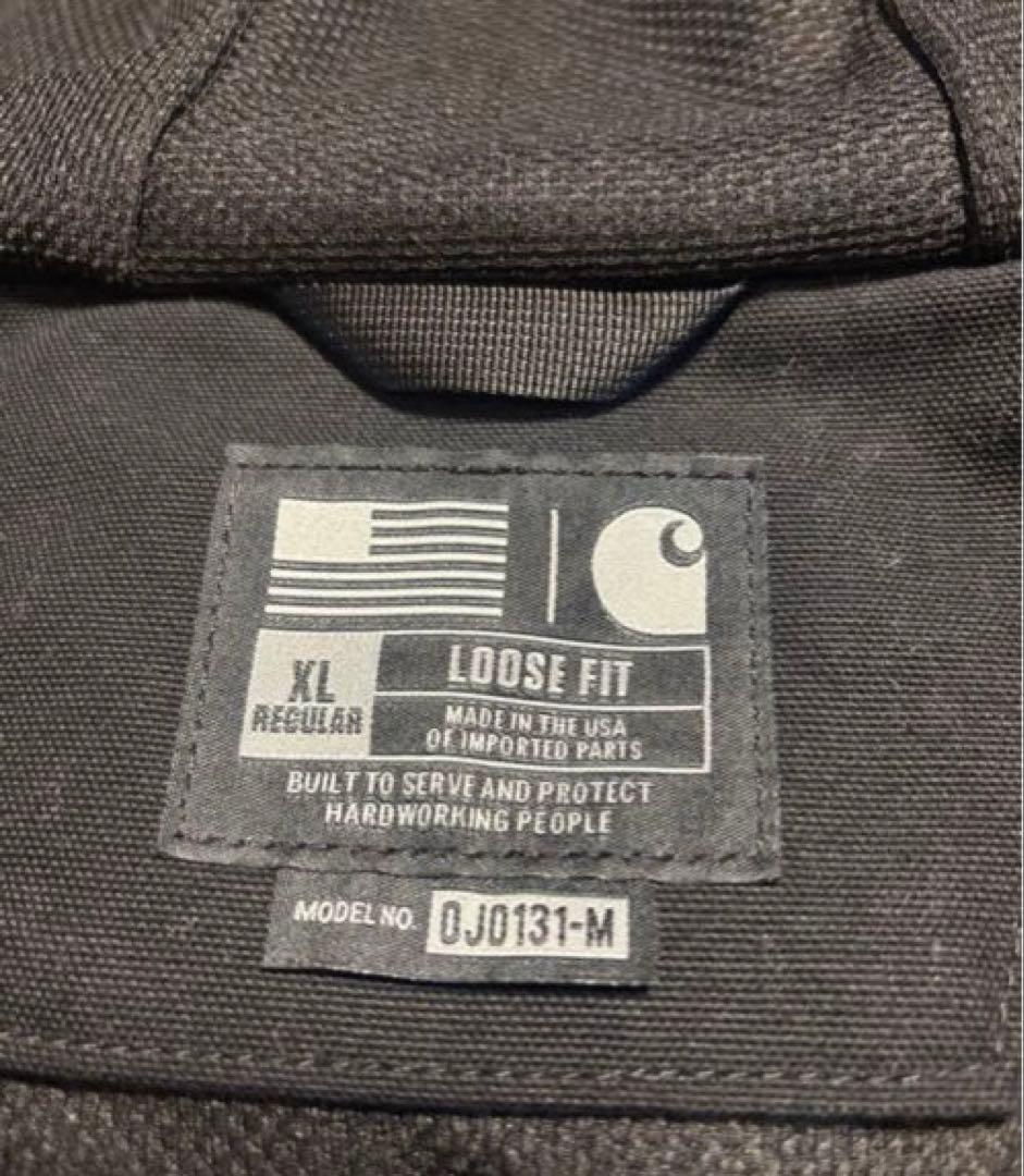 Carhartt ダック アクティブジャケット J131 BLK XL USA製