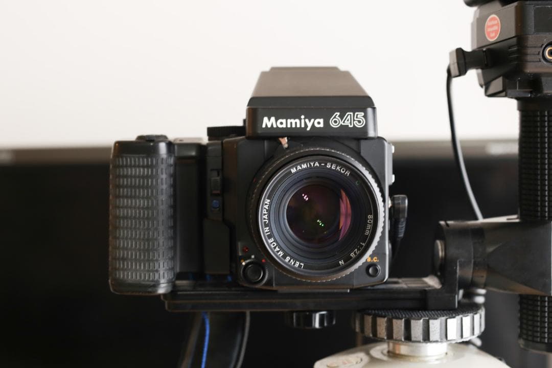 【ほぼ未使用】Mamiya 645 Super ストロボ、レンズ2本