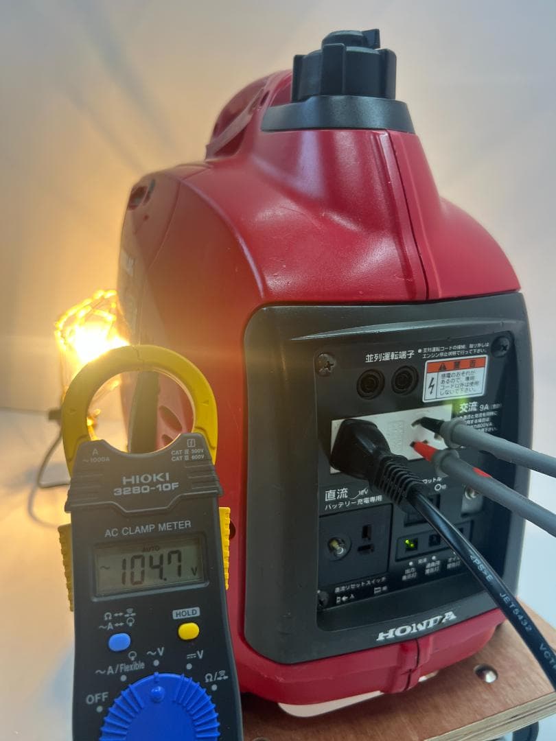 【動作良好・保証付】HONDA ホンダ eu9i インバーター発電機 MHO4