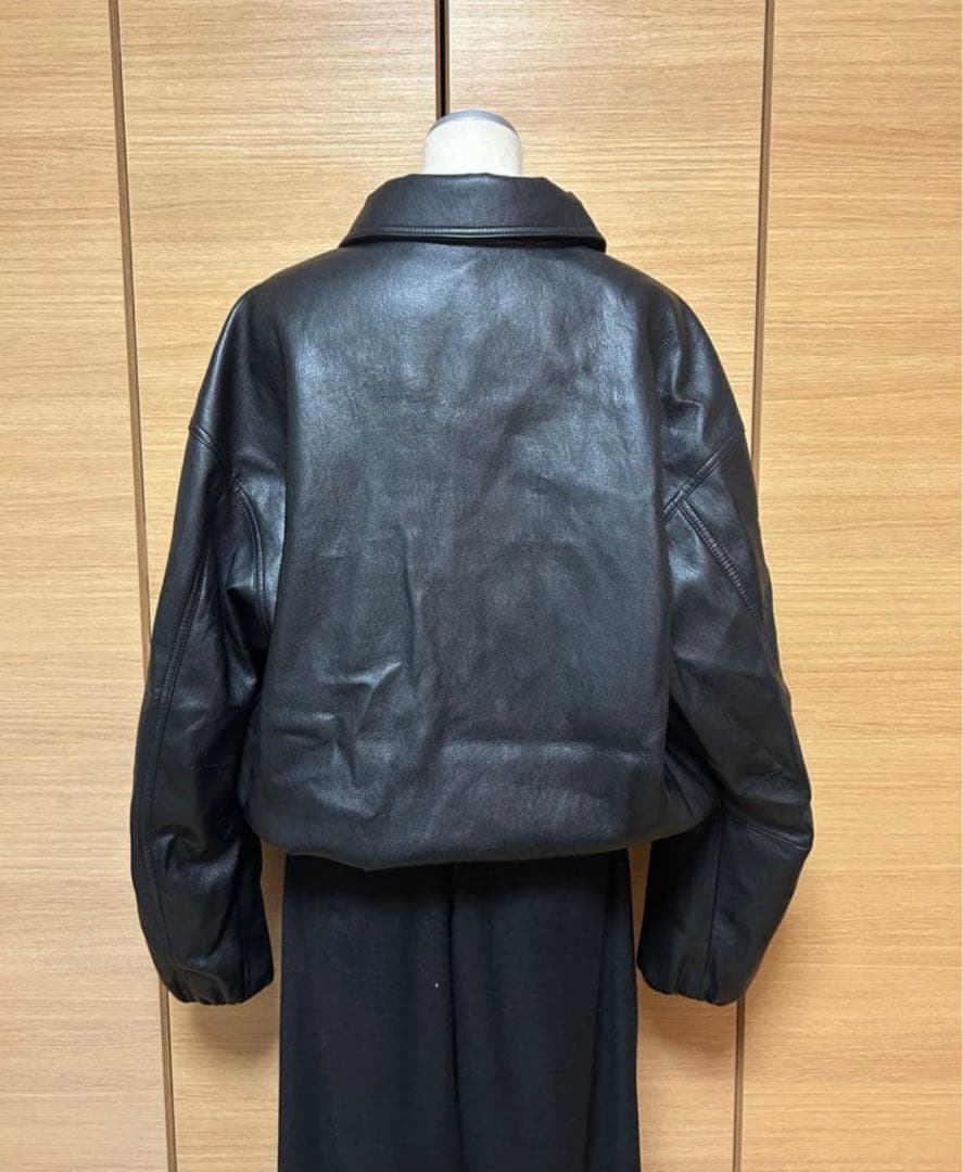 フェイクレザージャケット