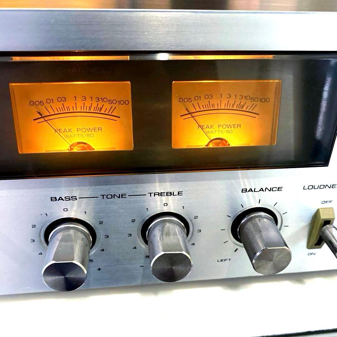 Aurex プリメインアンプ SB-135 動作品 オーレックス パワーメーター