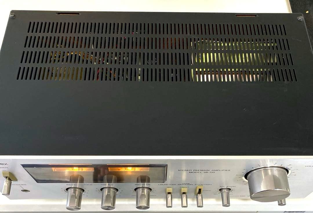 Aurex プリメインアンプ SB-135 動作品 オーレックス パワーメーター