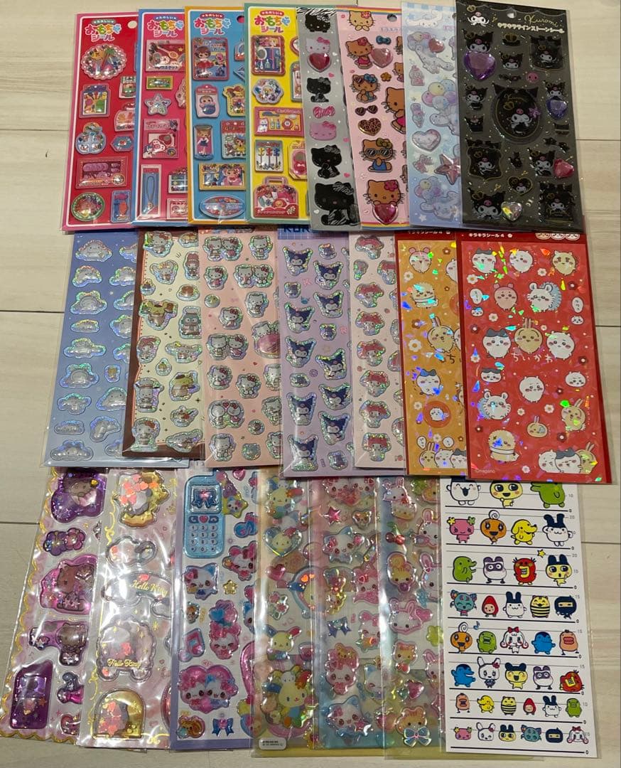 新品　ボンボンドロップシール　サンリオ　たまごっち　国内正規品　90枚セット