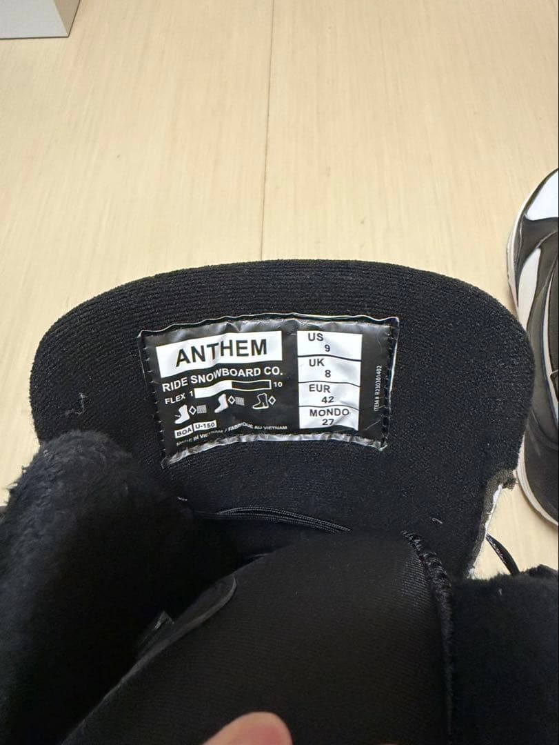 RIDE ANTHEM スノーボードブーツ US10