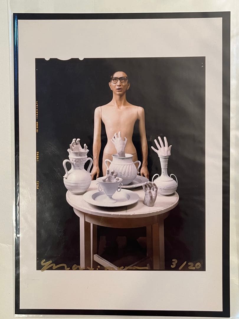 貴重作品　森村泰昌　オリジナルプリント　検）金子国義　ベルメール　荒木経惟