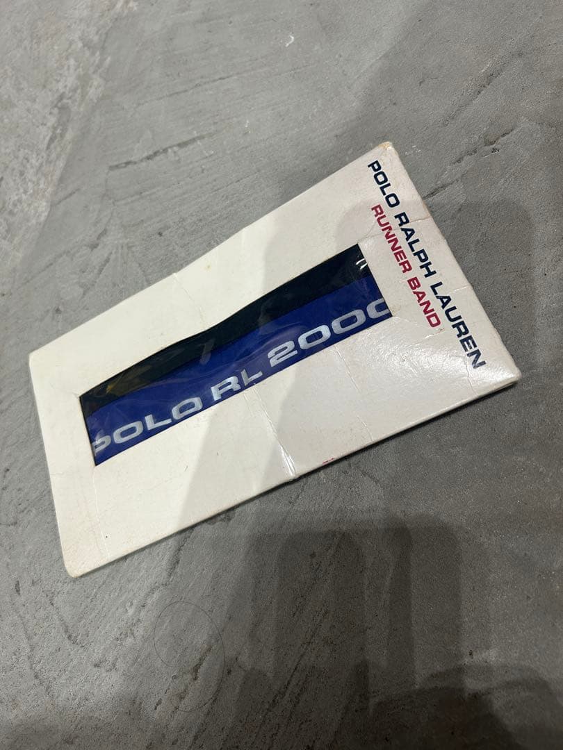 当時物！激レア！RL2000ラルフローレン POLO⭐️リストバンド！激レア！
