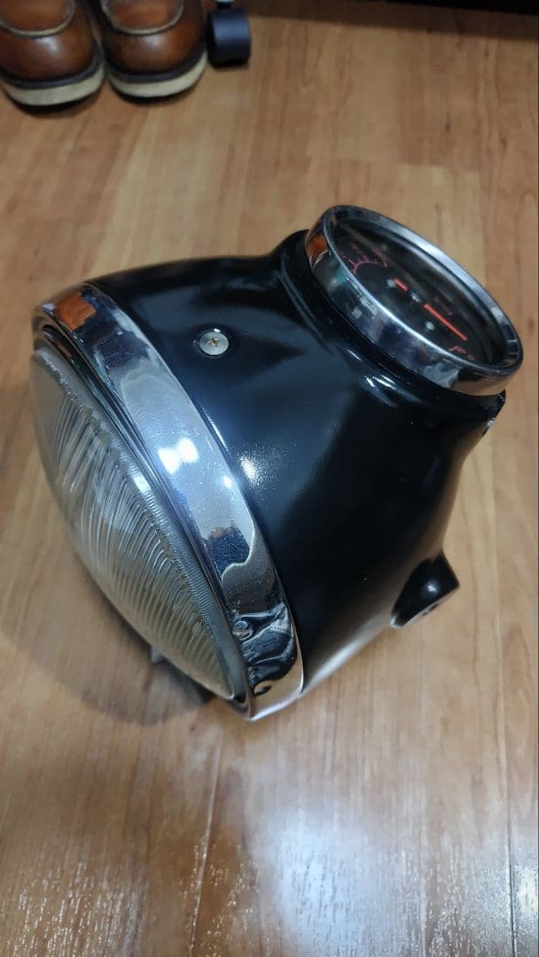 絶版品　CHIC DESIGN CIBIE クラシックヘッドライト メーターイン