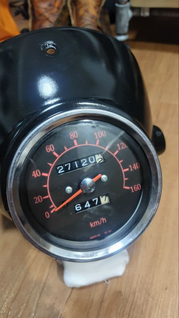 絶版品　CHIC DESIGN CIBIE クラシックヘッドライト メーターイン