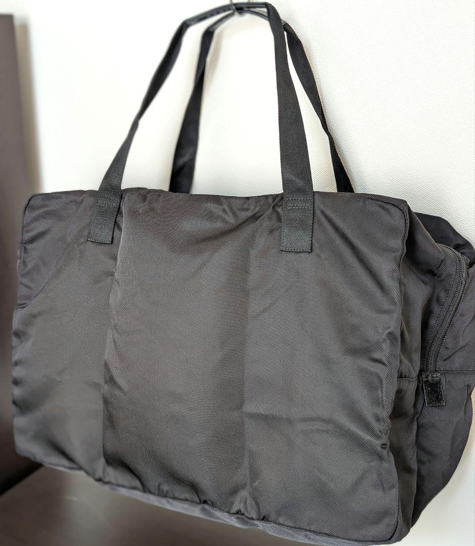 GUCCI グッチ ナイロン ブラックボストンバッグ