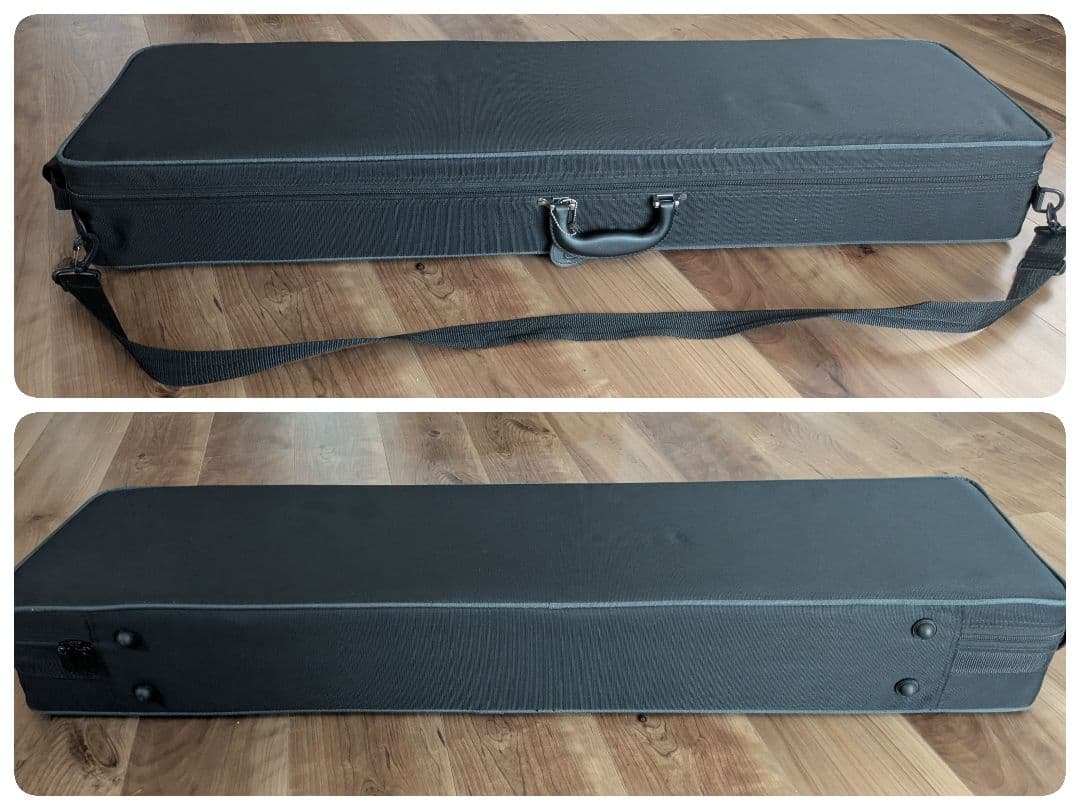 三味線ケース ハードケース　黒 ベルベット内装　三味線チューナー　長唄三味線小物