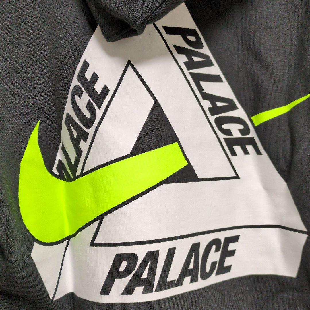 palace nike tri swoosh hood Mサイズ 黒色