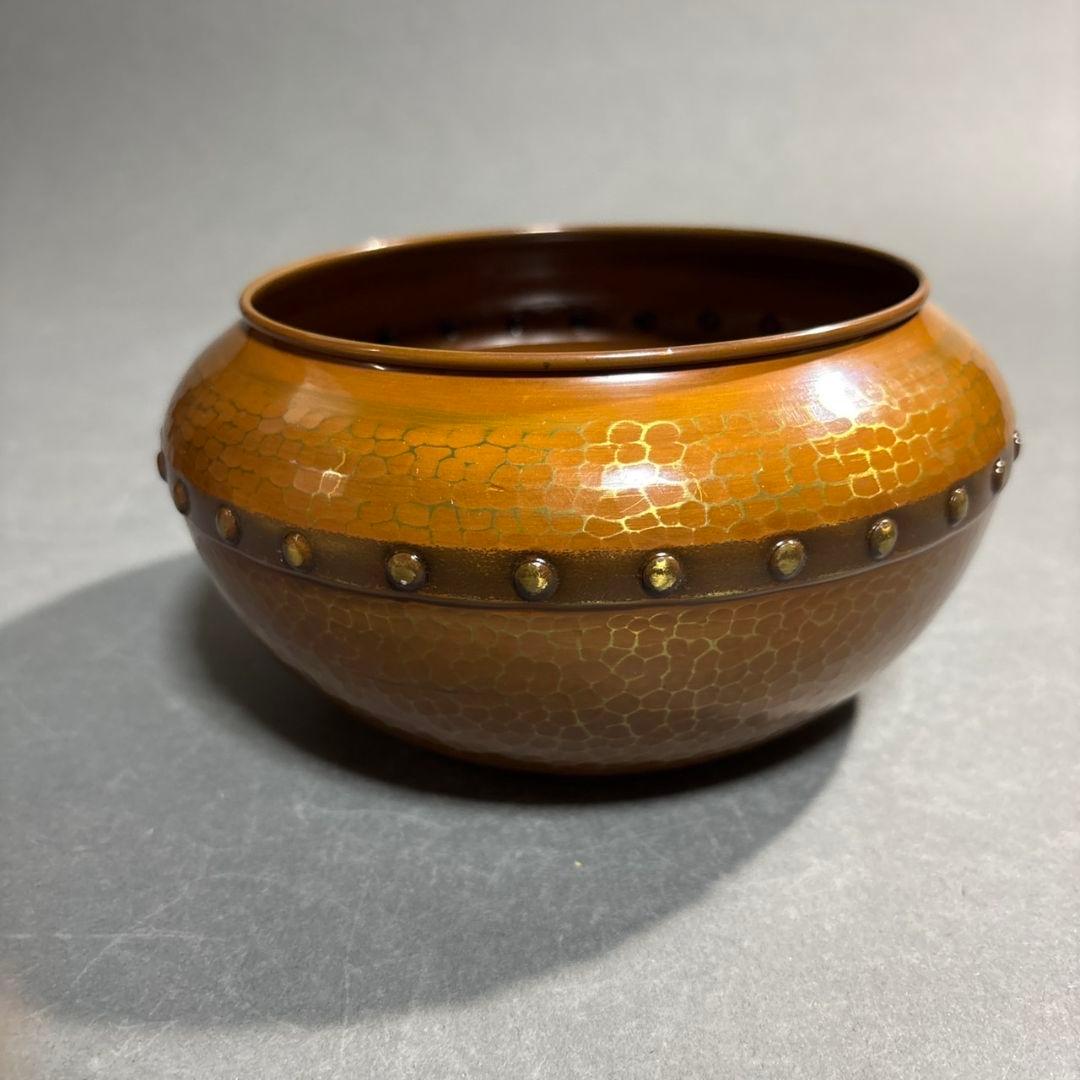 金谷浄雲　建水　共箱