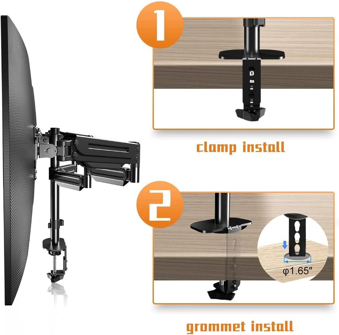 三画面モニターアーム PC モニター アーム