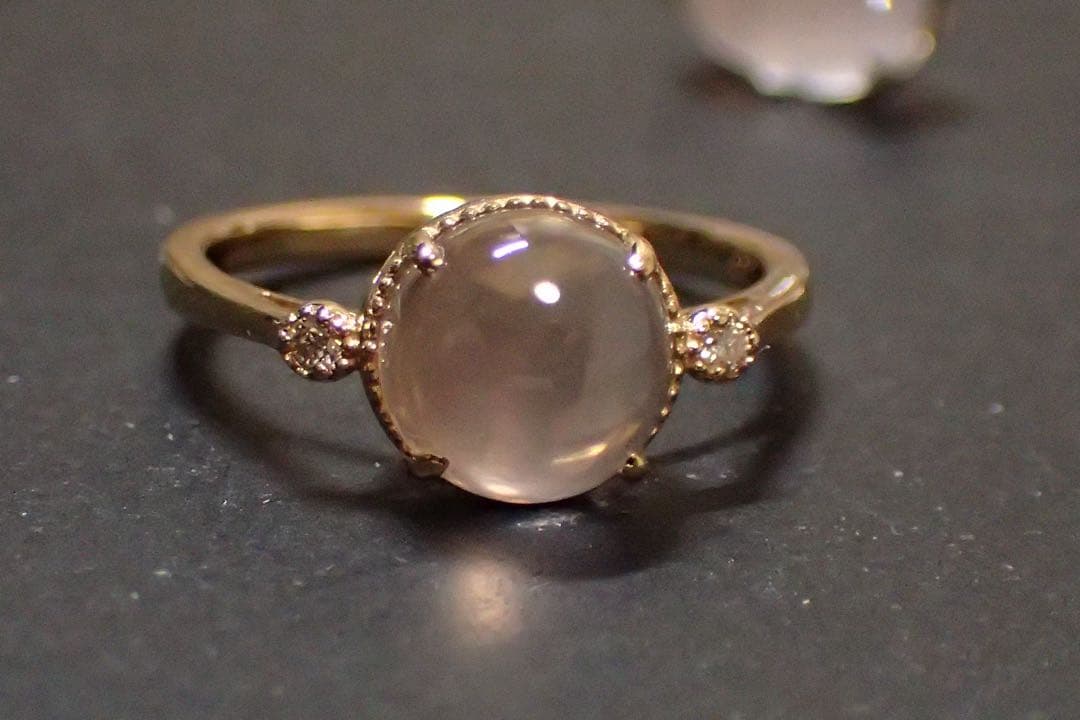 voronoi minamo スターローズクォーツ　リング