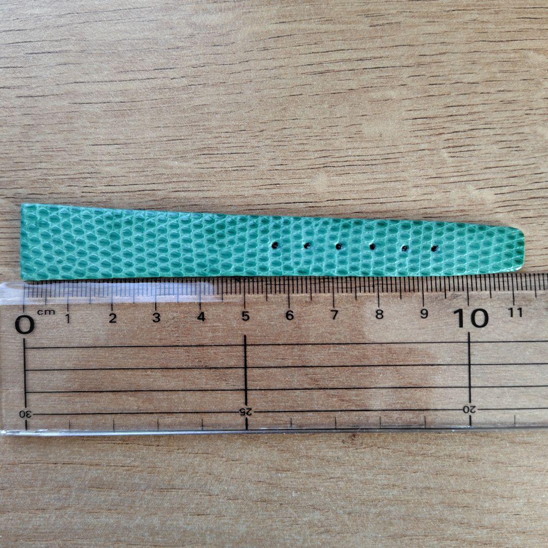 【希少】Tiffany & Co. ティファニーブルー ウォッチベルト　リザード