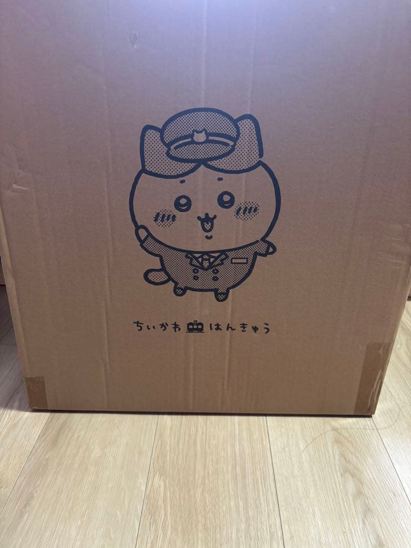 阪急電車　コラボBIGぬいぐるみ　 ぬいぐるみ　ハチワレ