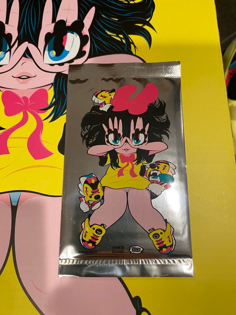 新品未使用　にぎるちゃんソフビ　Reebokコラボ