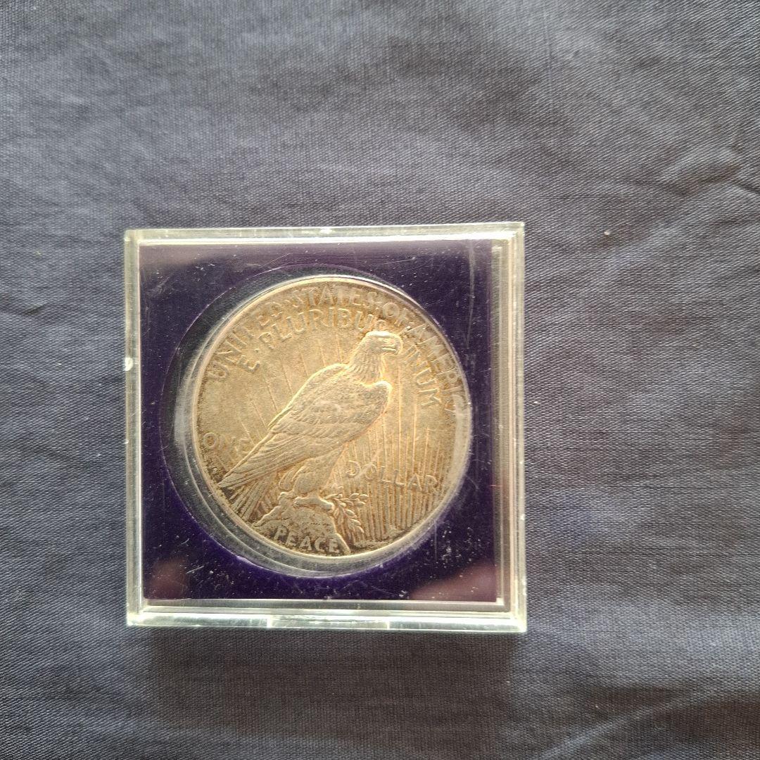 アメリカ、1922年ピースドル、1ドル銀貨