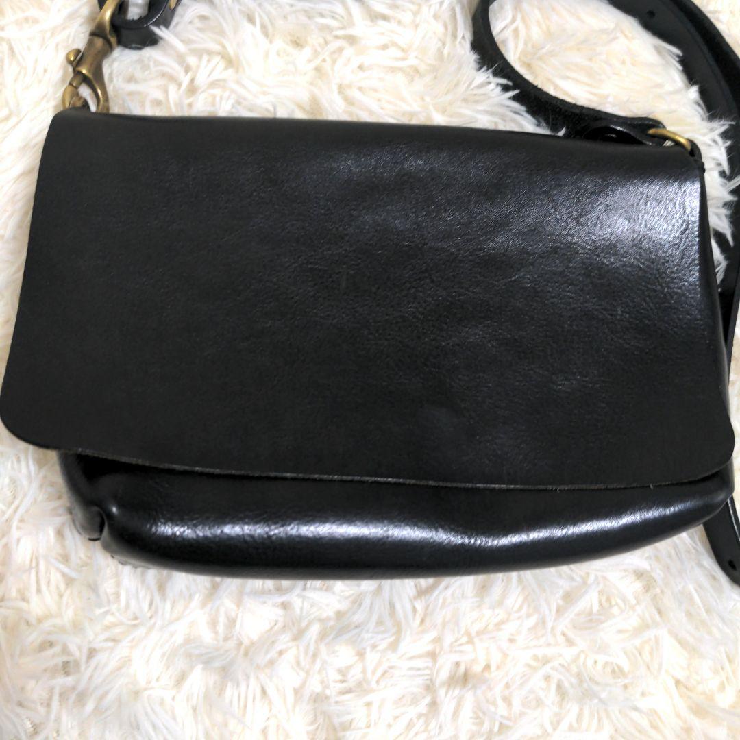 organ ショルダーバッグ レザー ブラック