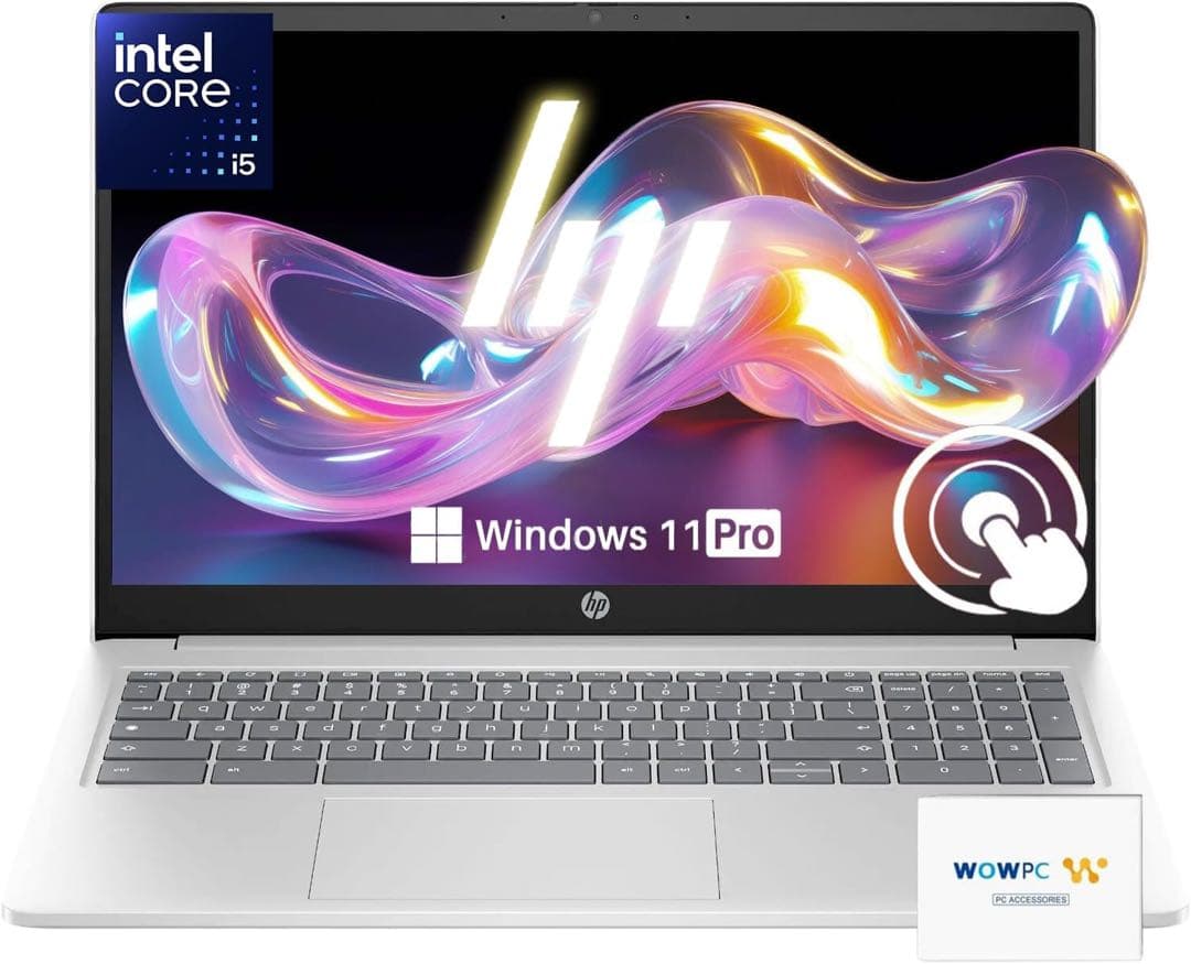 HP 15.6インチ タッチスクリーン ノートパソコン | 10コア