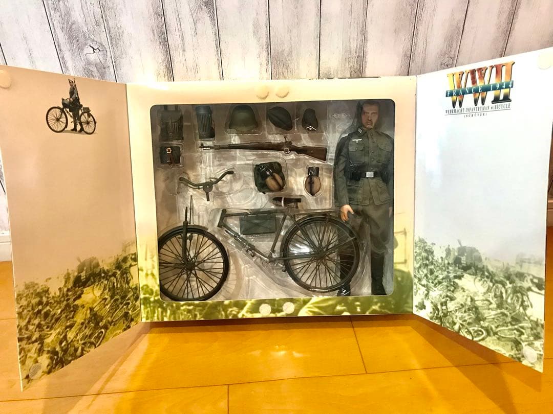 【未使用/美品】ドラゴンモデルズ 1/6 フィギュア ドイツ陸軍自転車部隊