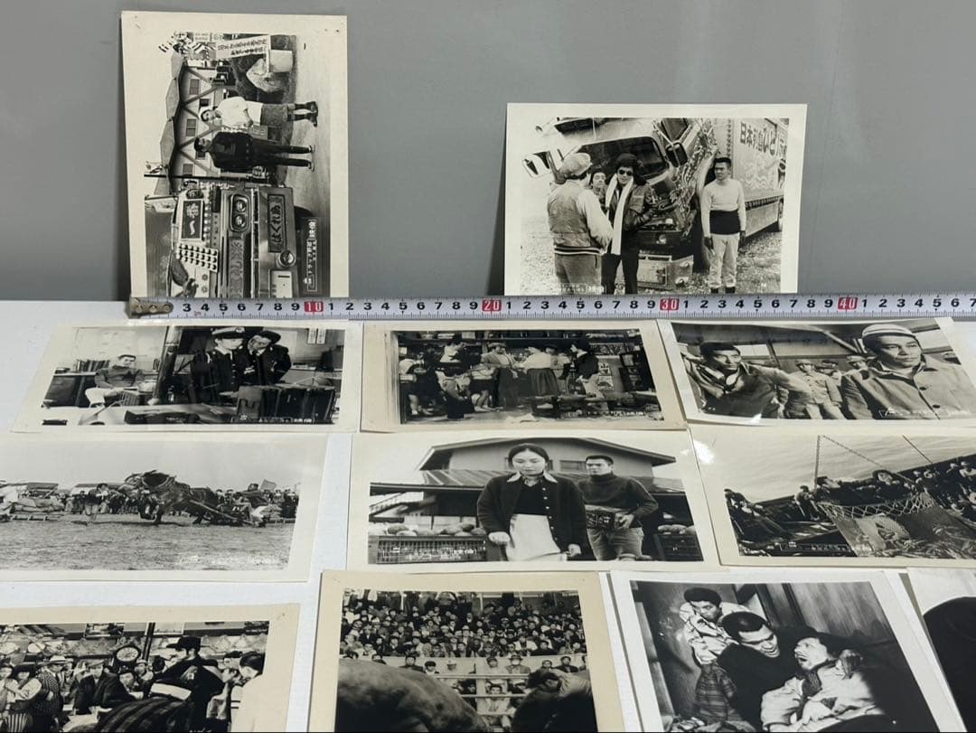 ゆうた様リクエスト2点「トラック野郎」等映画写真 12枚セット＋チラシ3枚セット