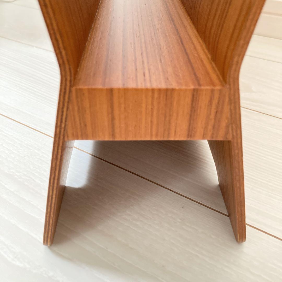 SAITO WOOD サイトーウッド マガジンラック チーク プライウッド 木製