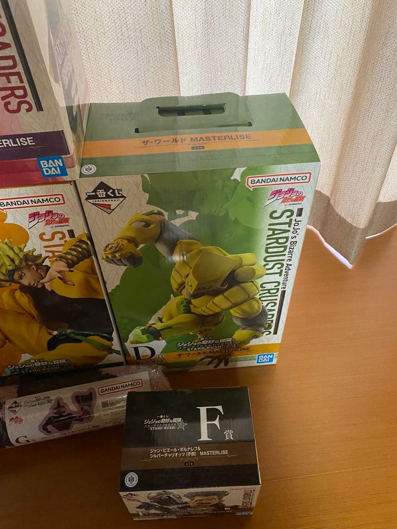 一番くじ ジョジョの奇妙な冒険 A B C D E F G ラストワン賞