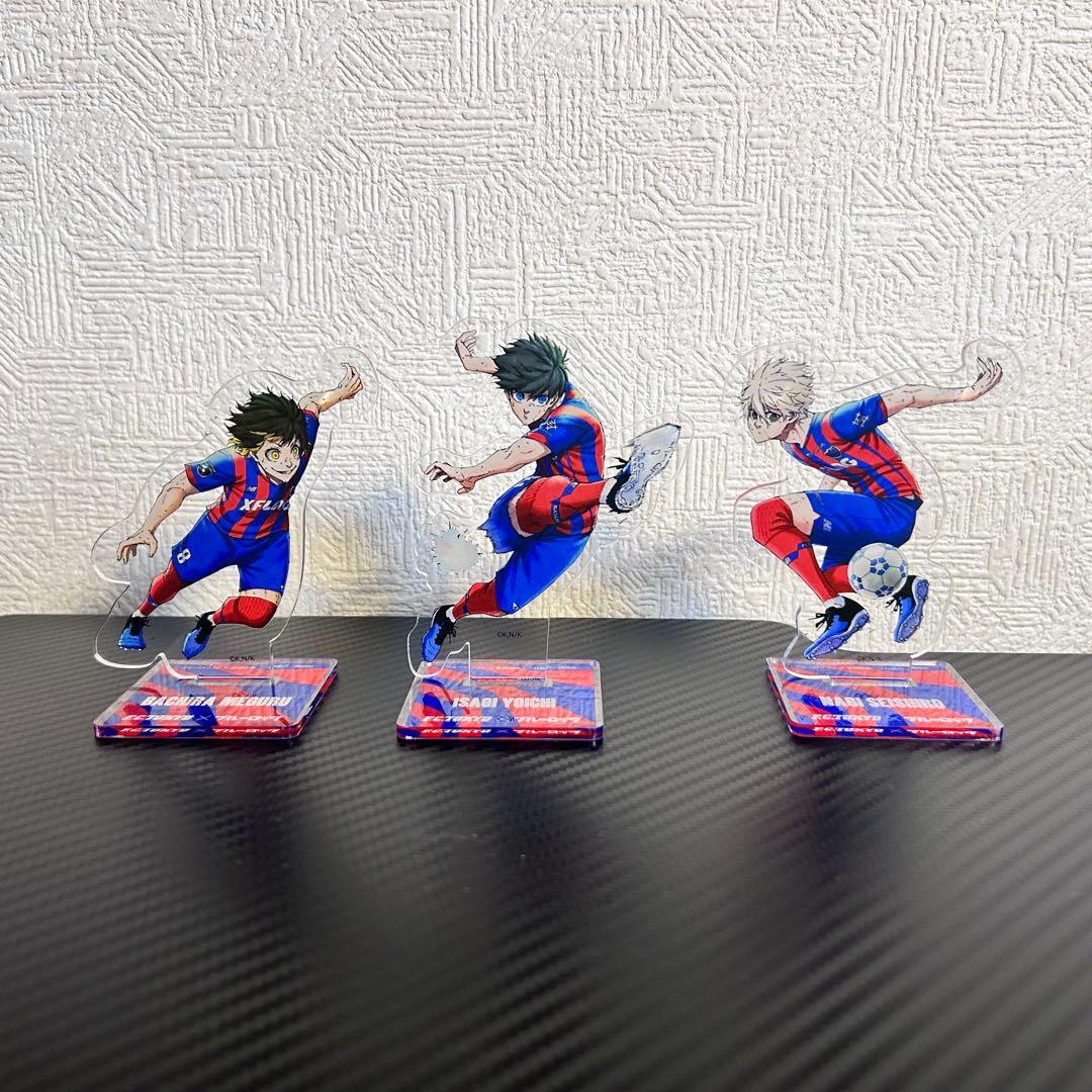 ブルーロック FC東京コラボ アクリルスタンド 潔 凪 蜂楽
