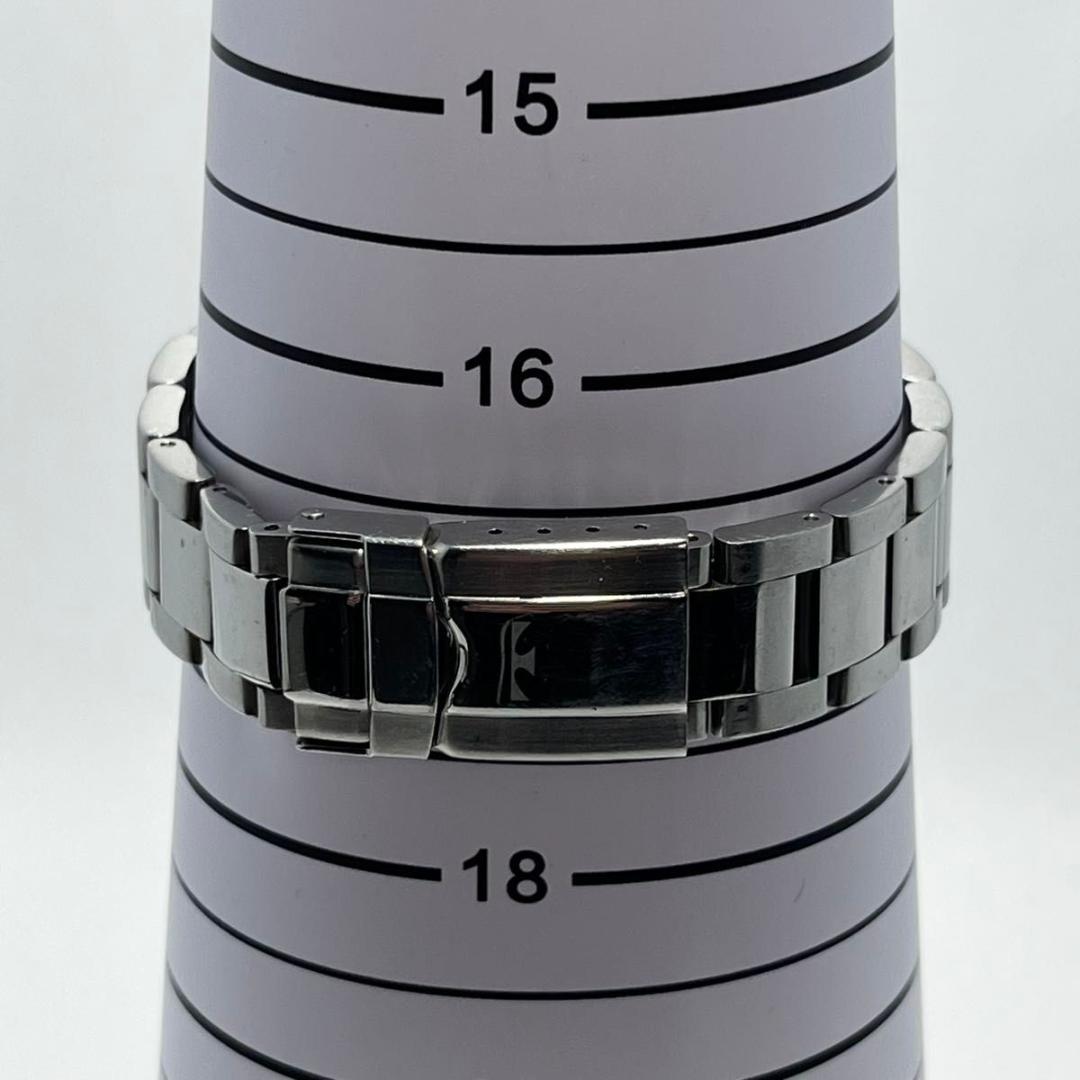 【新品電池】テクノス TGM615 クロノグラフ 腕時計 10気圧防水 黒文字盤