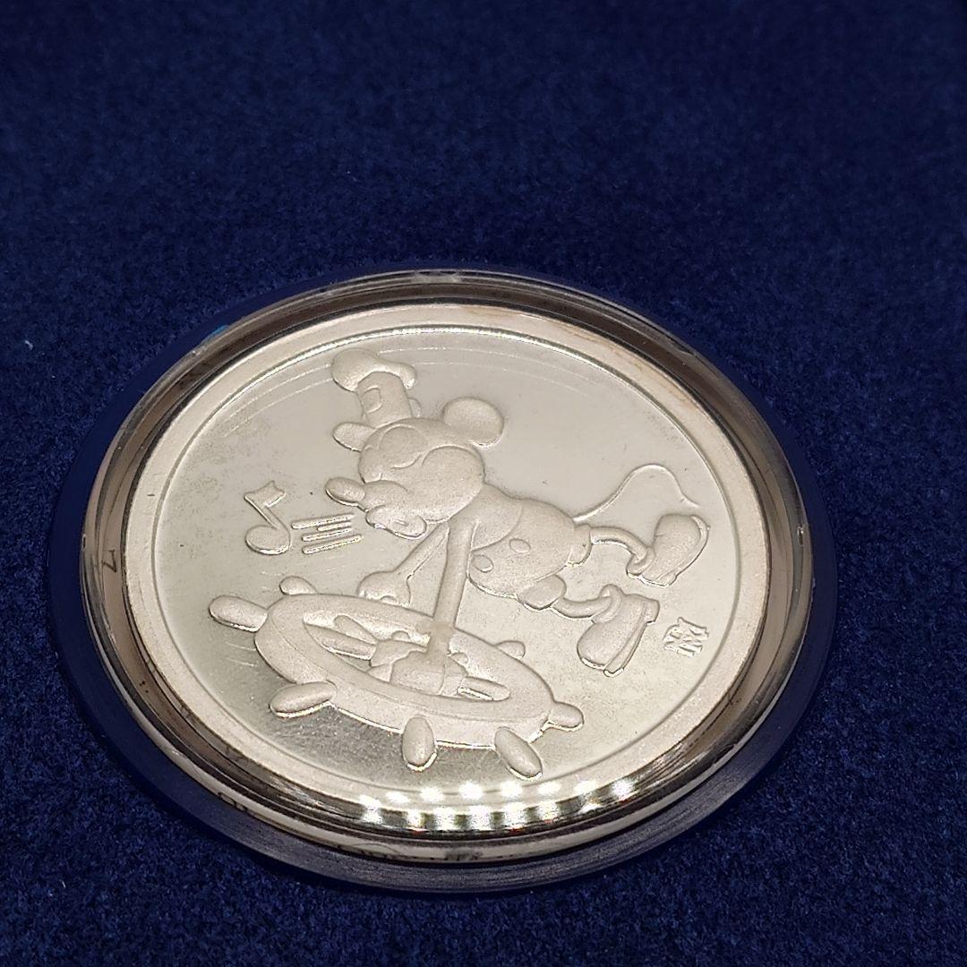 ミッキーマウス 60周年記念 銀貨 1988年 超レア希少品 a2603