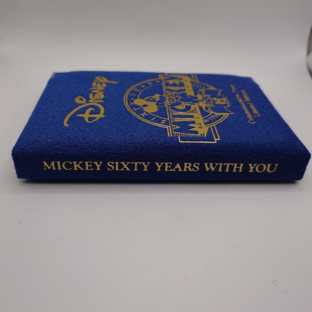 ミッキーマウス 60周年記念 銀貨 1988年 超レア希少品 a2603