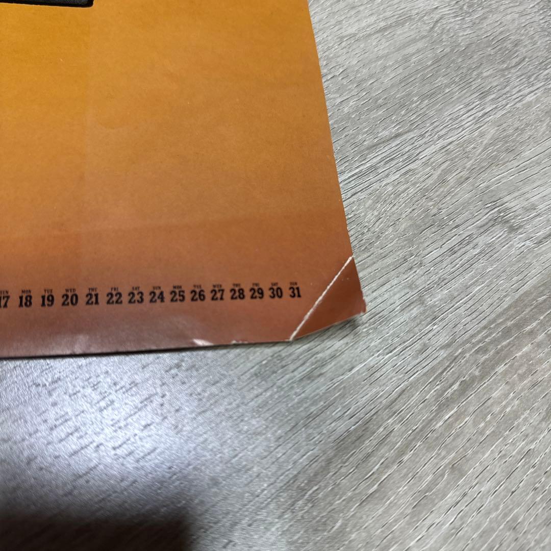 矢沢永吉 カレンダー1989