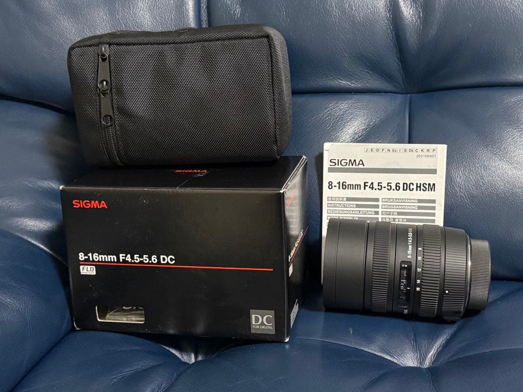 SIGMA 8-16mm F4.5-5.6 DC HSM ニコン用 美品