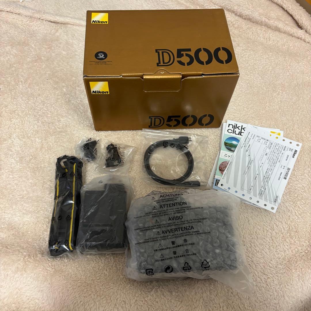【ジャンク品】Nikon D500 一眼レフカメラ