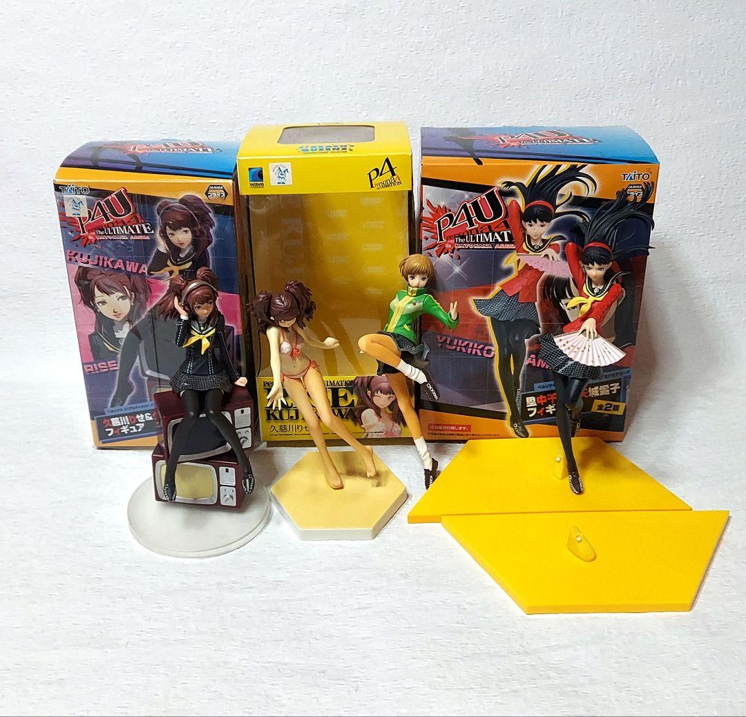 ペルソナ4 P4U フィギュア 久慈川りせ 里中千枝 天城雪子 水着