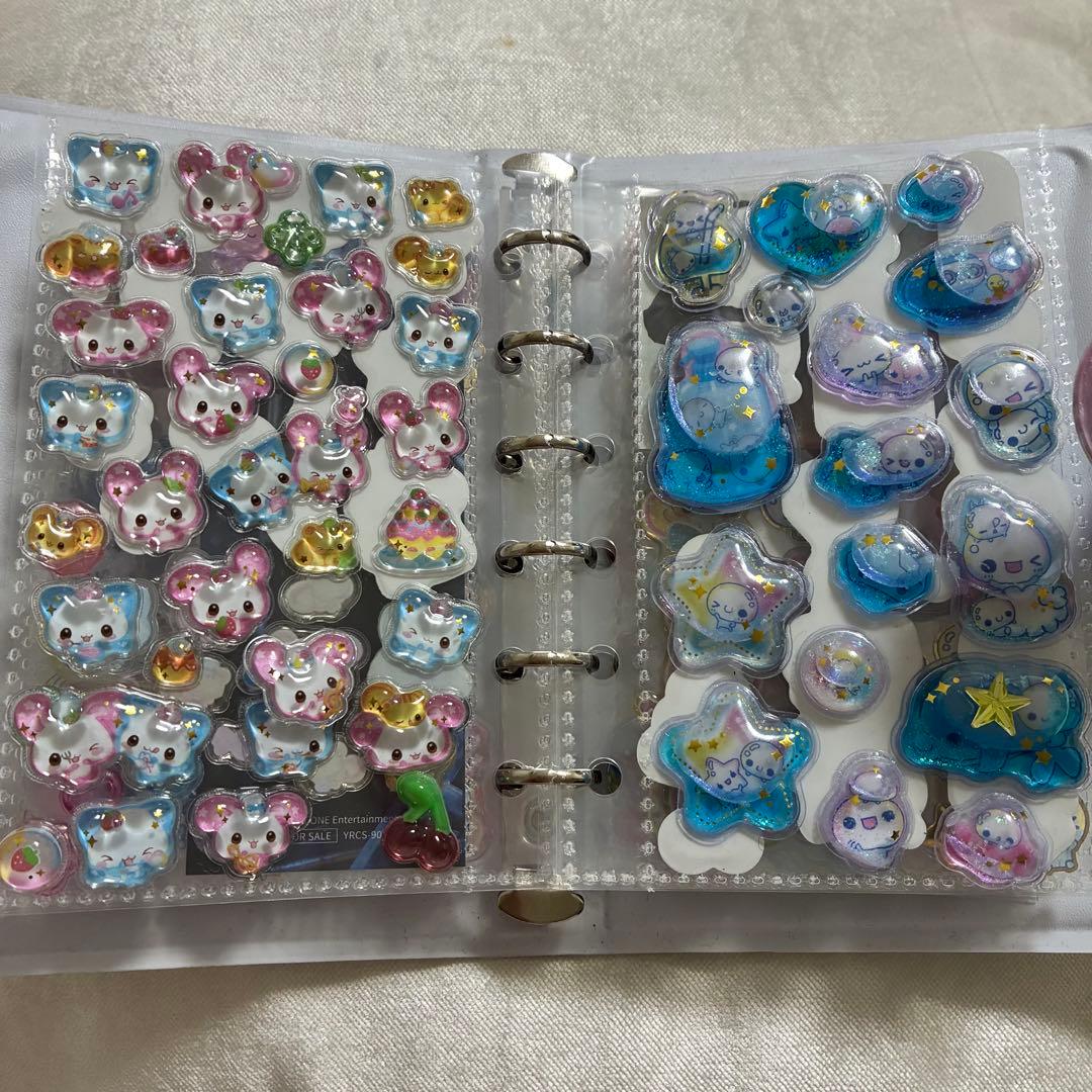 シール帳完成品 ボンボンドロップシール 16ページ